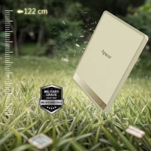 Внешний SSD накопитель APACER AS724 512 GB USB 3.2 Gen.2 Cream (AP512GAS724C-1)