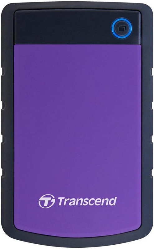 Зовнішній жорсткий диск TRANSCEND 1TB TS1TSJ25H3P Storejet 2.5" H3 USB 3.0 Purple