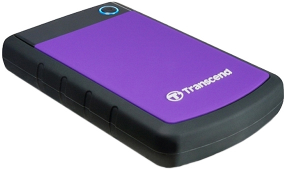 Зовнішній жорсткий диск TRANSCEND 1TB TS1TSJ25H3P Storejet 2.5" H3 USB 3.0 Purple Тип жорсткий диск HDD