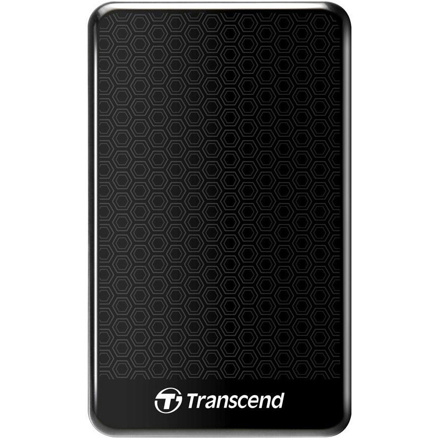 Зовнішній жорсткий диск TRANSCEND Storejet 25A3 1TB Black (TS1TSJ25A3K)