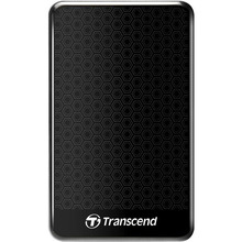 Зовнішній жорсткий диск TRANSCEND Storejet 25A3 1TB Black (TS1TSJ25A3K)