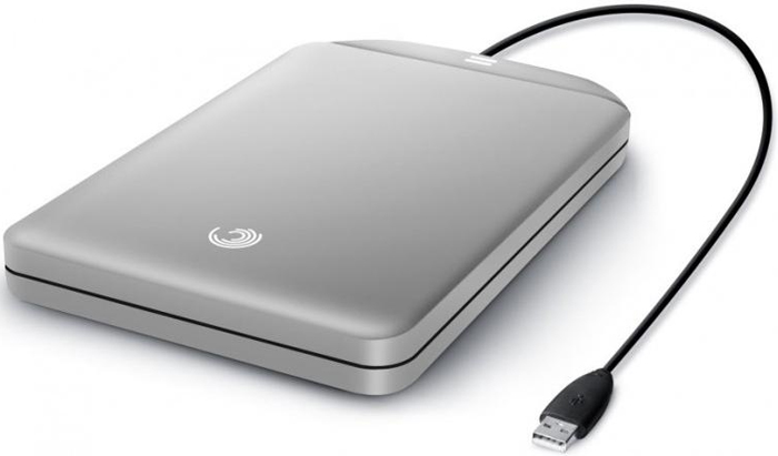 Внешний жесткий диск SEAGATE FreeAgent GoFlex 500GB Silver