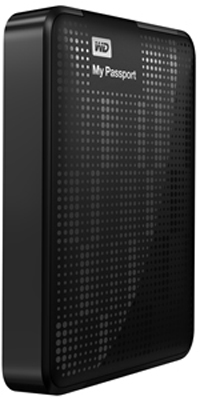 Внешний жесткий диск WD My Passport Portable 1Тб Black Тип жесткий диск (HDD)