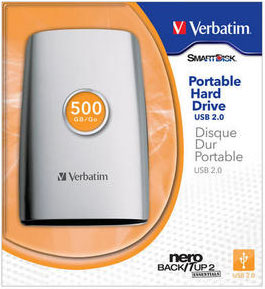 Внешний жесткий диск VERBATIM 500 GB 2.5"