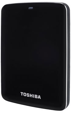 Зовнішній жорсткий диск TOSHIBA STOR.E CANVIO 2TB (black) HDTC720EK3CA Форм-фактор 2.5"