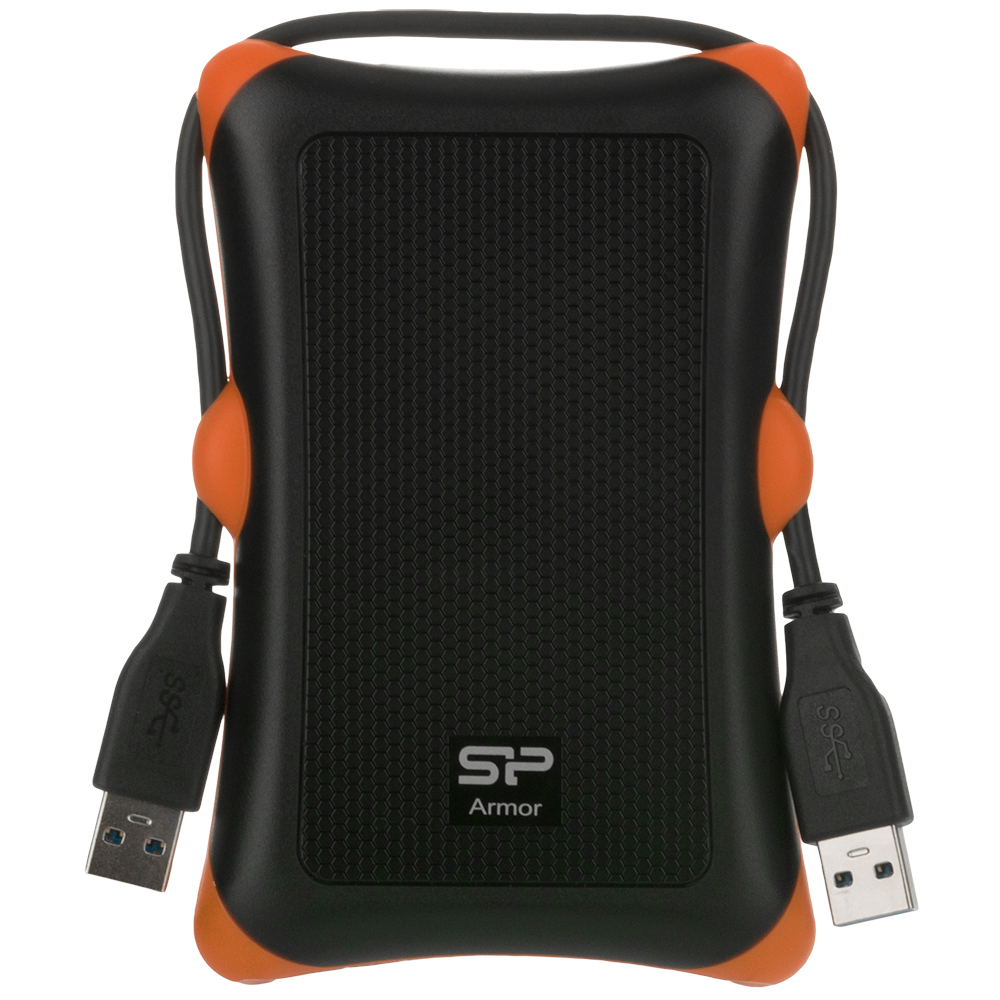 Внешний жесткий диск SILICON POWER Armor A30 1 TB USB 3.0 Black SP010TBPHDA30S3K Форм-фактор 2.5"