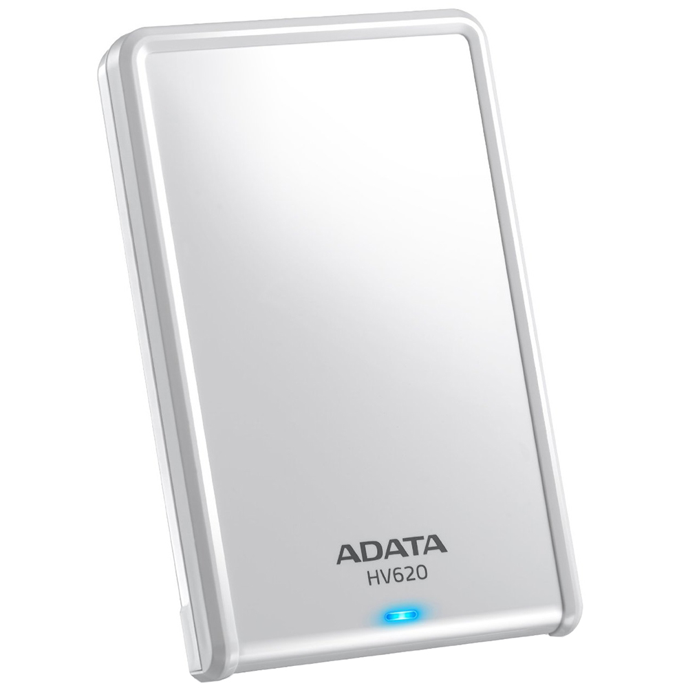 Внешний жесткий диск A-DATA HV620 1TB 2.5 USB 3.0 White (AHV620-1TU3-CWH) Тип жесткий диск (HDD)