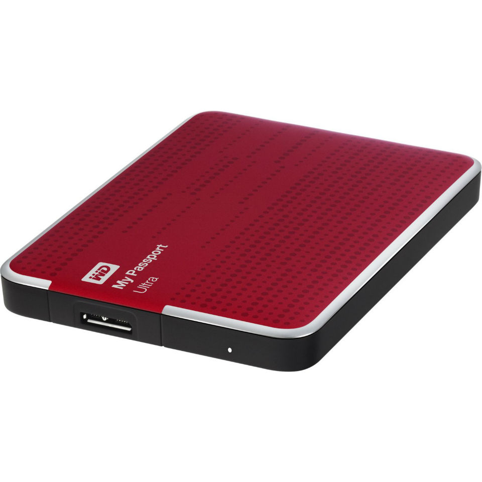 Зовнішній жорсткий диск WD My Passport Ultra 500Gb WDBPGC5000ARD-EESN red Тип жорсткий диск HDD