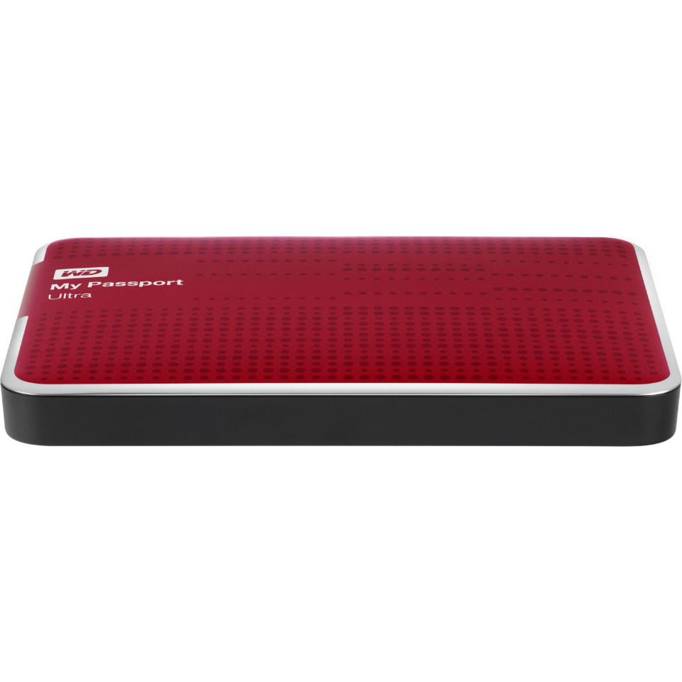 Зовнішній жорсткий диск WD My Passport Ultra 500Gb WDBPGC5000ARD-EESN red Форм-фактор 2.5"