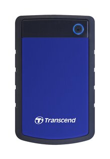 Внешний жесткий диск TRANSCEND 1TB TS1TSJ25H3B Storejet 2.5" H3 USB 3.0 Blue