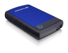 Внешний жесткий диск TRANSCEND 1TB TS1TSJ25H3B Storejet 2.5" H3 USB 3.0 Blue