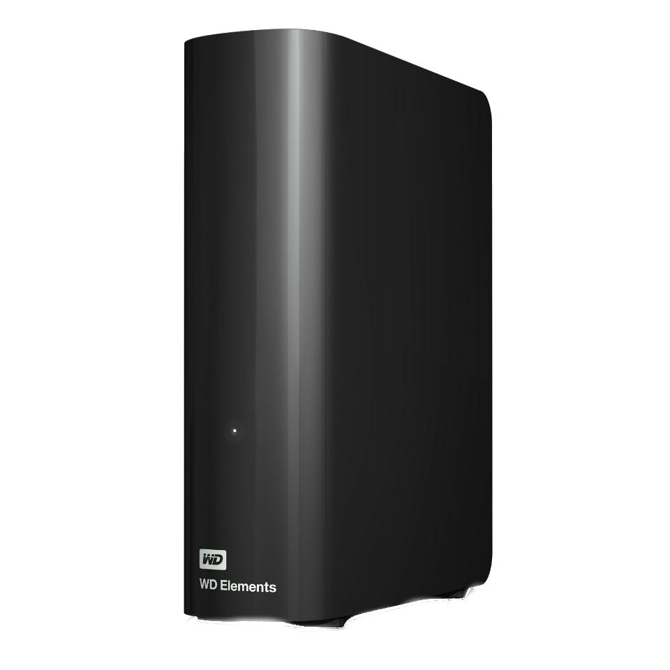 Зовнішній жорсткий диск WD Elements Desktop 4000Gb WDBWLG0040HBK-EESN black