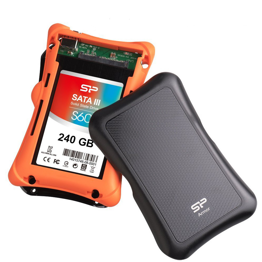 Внешний SSD накопитель SILICON POWER S60 240GB UPGRADE KIT Тип жесткий диск (HDD)