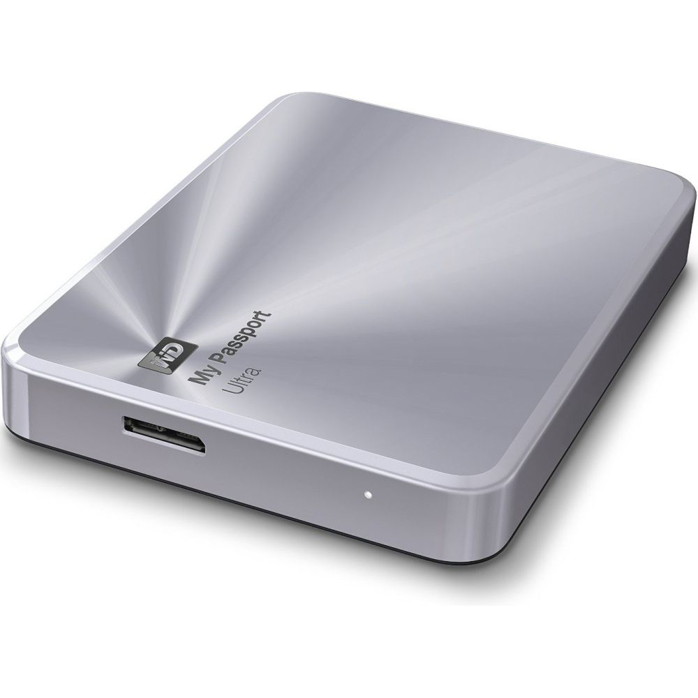 Внешний жесткий диск WD 1TB SILVER (WDBTYH0010BSL-EESN) Тип жесткий диск (HDD)