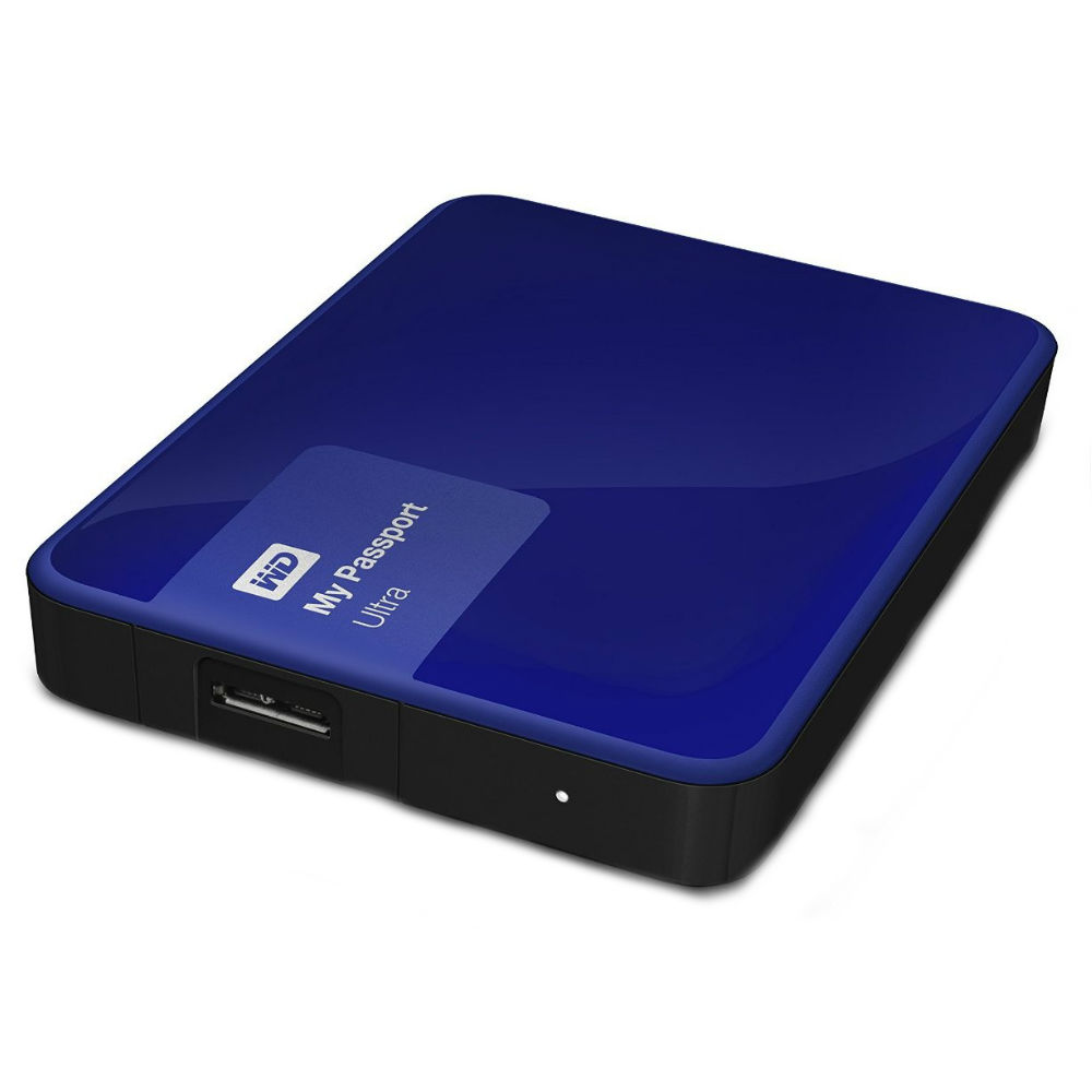 Внешний жесткий диск WD 1TB Noble Blue WDBGPU0010BBL-EESN Форм-фактор 2.5"