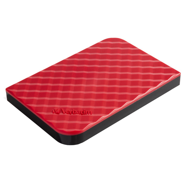 Зовнішній жорсткий диск 2.5 VERBATIM Store 'n' Go USB 3.0 Red (53203) Тип жорсткий диск HDD