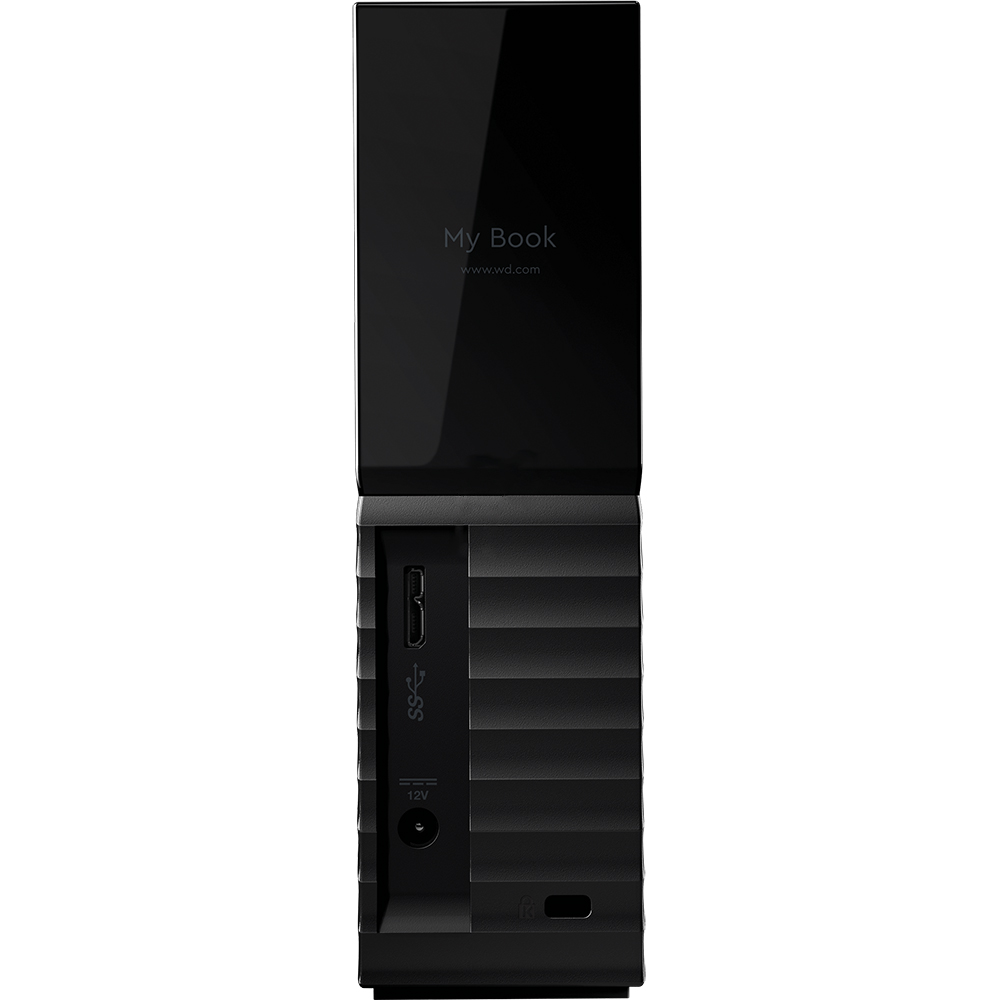 Внешний жесткий диск WD MyBook 8TB 3.5" USB 3.0 (WDBBGB0080HBK-EESN) Емкость 8 Тб