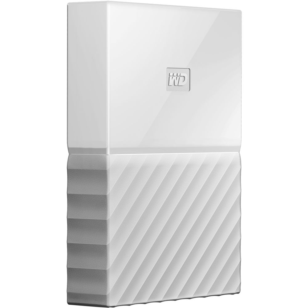 Зовнішній жорсткий диск WD My Passport 2.5 USB 3.0, 2TB White (WDBYFT0020BWT-WESN)