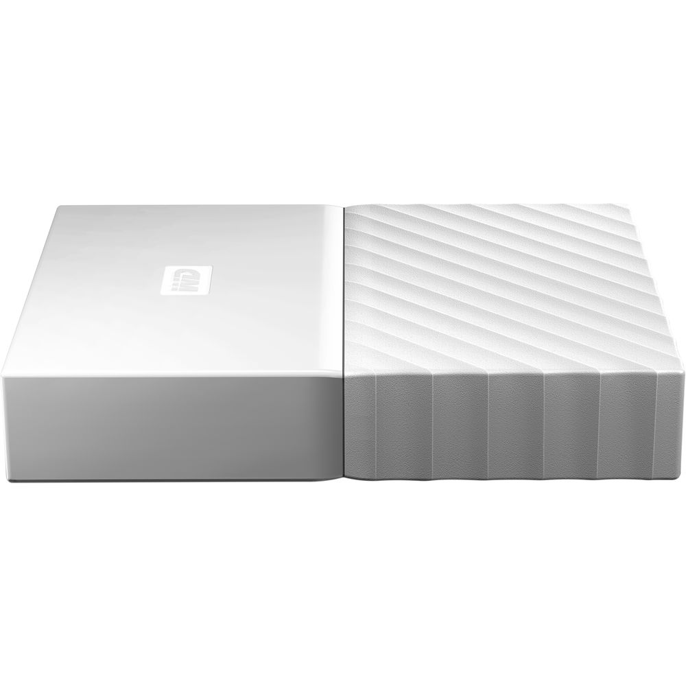 Зовнішній жорсткий диск WD My Passport 2.5 USB 3.0, 2TB White (WDBYFT0020BWT-WESN) Ємність 2 Тб