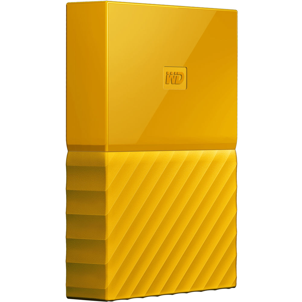 Зовнішній жорсткий диск WD My Passport 2.5 USB 3.0, 2TB Yellow (WDBYFT0020BYL-WESN)