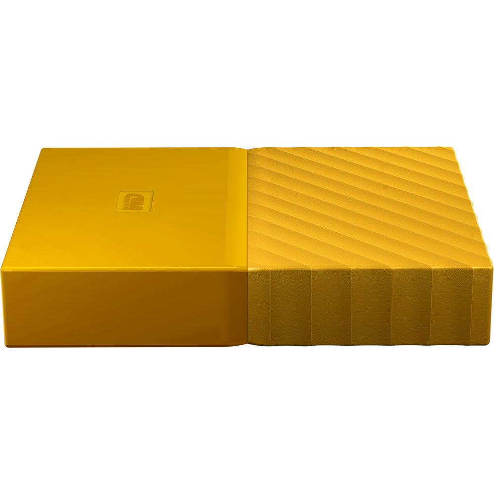 Зовнішній жорсткий диск WD My Passport 2.5 USB 3.0, 2TB Yellow (WDBYFT0020BYL-WESN) Ємність 2 Тб