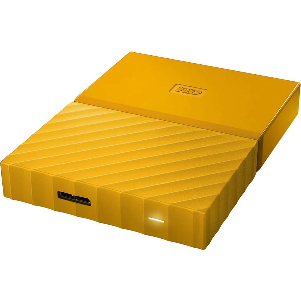 Внешний жесткий диск Western Digital My Passport 1TB 2.5 USB 3.0 External Yellow (WDBYNN0010BYL-WESN) Тип жесткий диск (HDD)