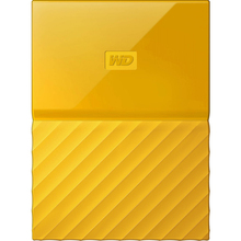 Внешний жесткий диск Western Digital My Passport 1TB 2.5 USB 3.0 External Yellow (WDBYNN0010BYL-WESN)