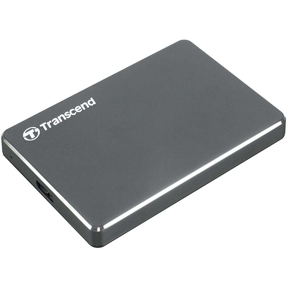 Зовнішній жорсткий диск TRANSCEND 1TB StoreJet 25C3 (TS1TSJ25C3N) Форм-фактор 2.5"