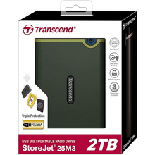 Внешний жесткий диск TRANSCEND StoreJet 25M3 2 TB (TS2TSJ25M3E)