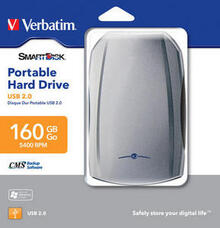 Внешний жесткий диск VERBATIM 160 GB1 x (USB 2.0,external) 47553