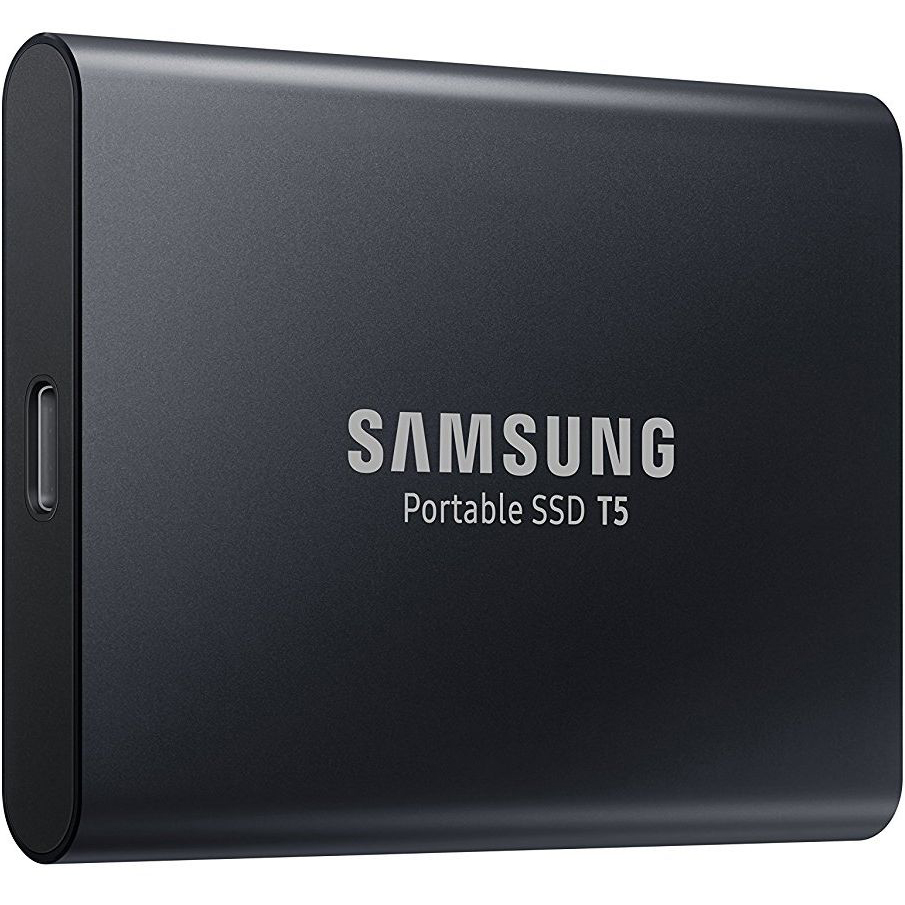 Зовнішній SSD накопичувач SAMSUNG T5 1TB V-NAND (MU-PA1T0B/WW) Ємність 1 Тб