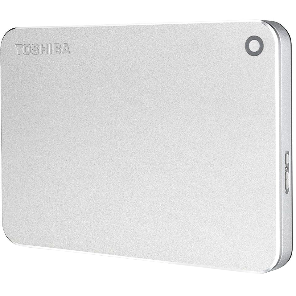 Зовнішній жорсткий диск 1TB TOSHIBA Canvio Premium SILVER (HDTW110EC3AA) Тип жорсткий диск HDD