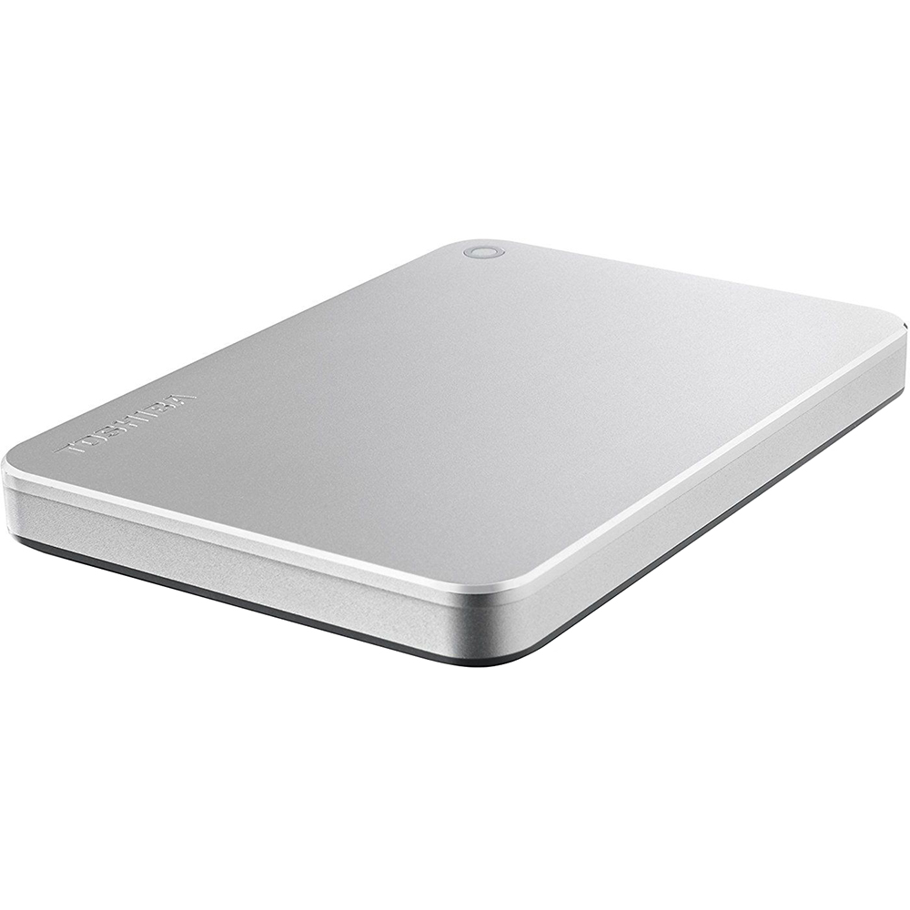 Зовнішній жорсткий диск 1TB TOSHIBA Canvio Premium SILVER (HDTW110EC3AA) Форм-фактор 2.5"