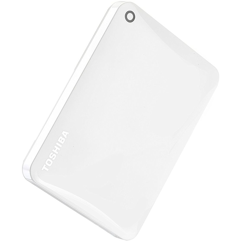 Зовнішній жорсткий диск 1TB TOSHIBA Canvio Connect II WHITE (HDTC810EW3AA) Інтерфейс USB 3.0