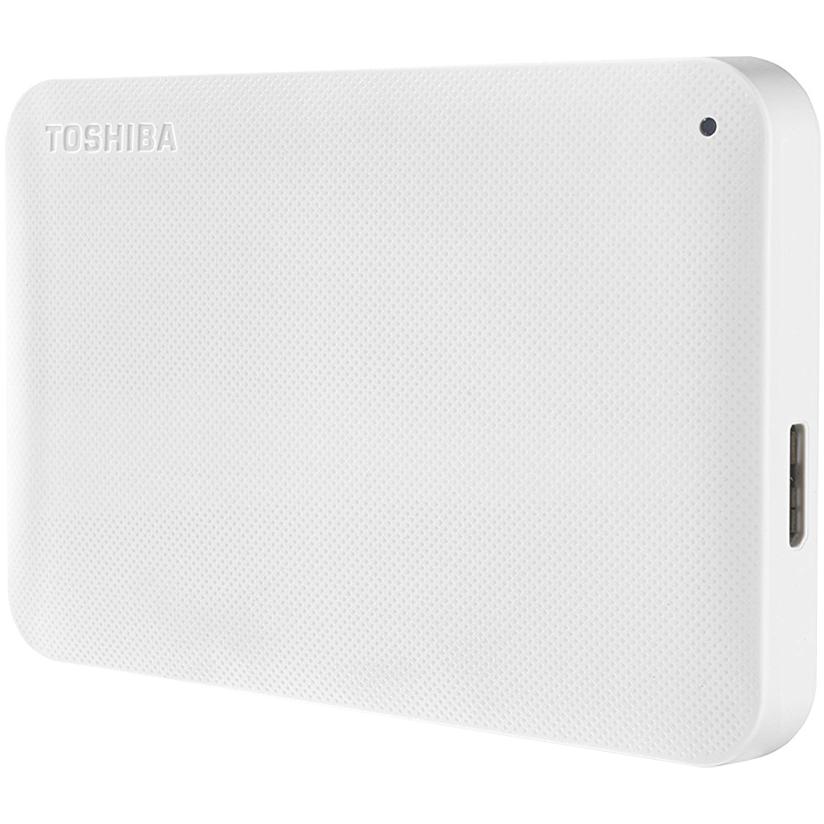 Зовнішній жорсткий диск 1TB TOSHIBA Canvio Ready WHITE (HDTP210EW3AA) Тип жорсткий диск HDD