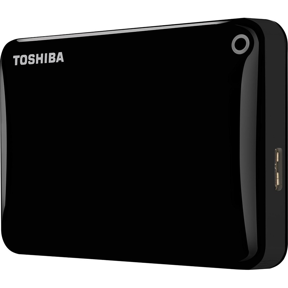 Зовнішній жорсткий диск 2TB TOSHIBA Canvio Connect II BLACK (HDTC820EK3CA) Тип жорсткий диск HDD