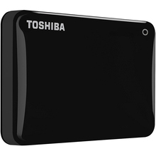 Зовнішній жорсткий диск 2TB TOSHIBA Canvio Connect II BLACK (HDTC820EK3CA)