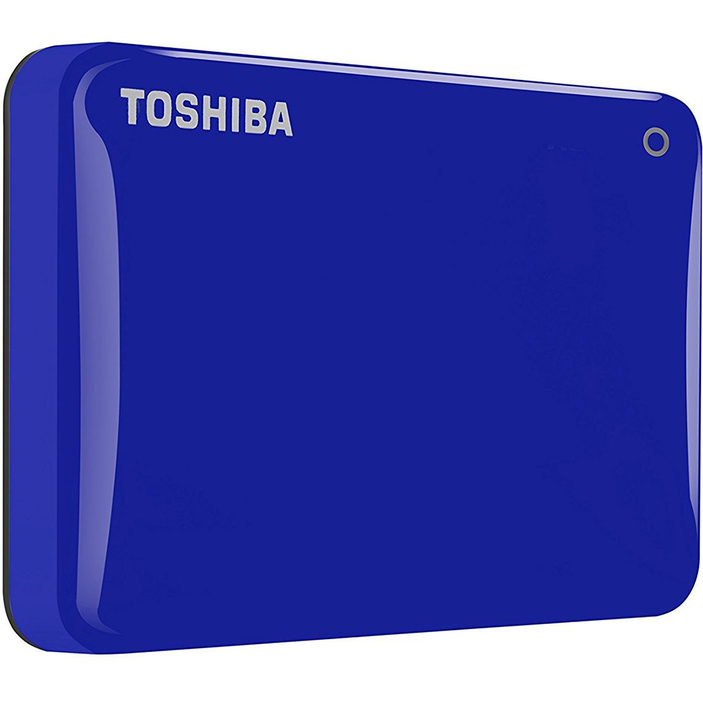 Зовнішній жорсткий диск 2TB TOSHIBA Canvio Connect II BLUE (HDTC820EL3CA) Ємність 2 Тб