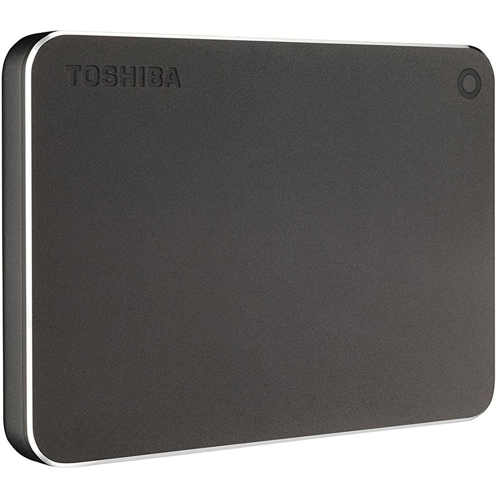 Зовнішній жорсткий диск 2TB TOSHIBA Canvio Premium GREY (HDTW120EB3CA) Ємність 2 Тб