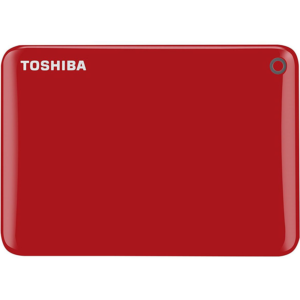 Внешний жесткий диск TOSHIBA 2TB Canvio Connect II RED (HDTC820ER3CA)