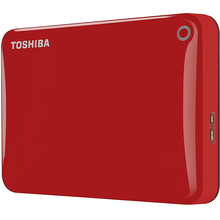 Внешний жесткий диск TOSHIBA 2TB Canvio Connect II RED (HDTC820ER3CA)