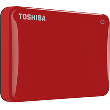 Внешний жесткий диск TOSHIBA 2TB Canvio Connect II RED (HDTC820ER3CA)