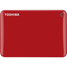 Зовнішній жорсткий диск 3TB TOSHIBA Canvio Connect II RED (HDTC830ER3CA)