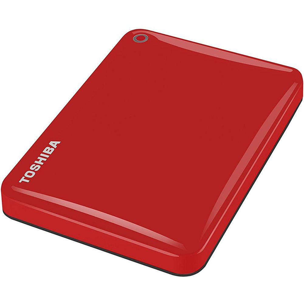 Зовнішній жорсткий диск 3TB TOSHIBA Canvio Connect II RED (HDTC830ER3CA) Форм-фактор 2.5"