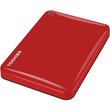 Зовнішній жорсткий диск 3TB TOSHIBA Canvio Connect II RED (HDTC830ER3CA)