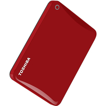 Зовнішній жорсткий диск 3TB TOSHIBA Canvio Connect II RED (HDTC830ER3CA)