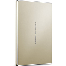 Зовнішній жорсткий диск LACIE Porsche Design Mobile Drive 2TB GOLD (STFD2000403)