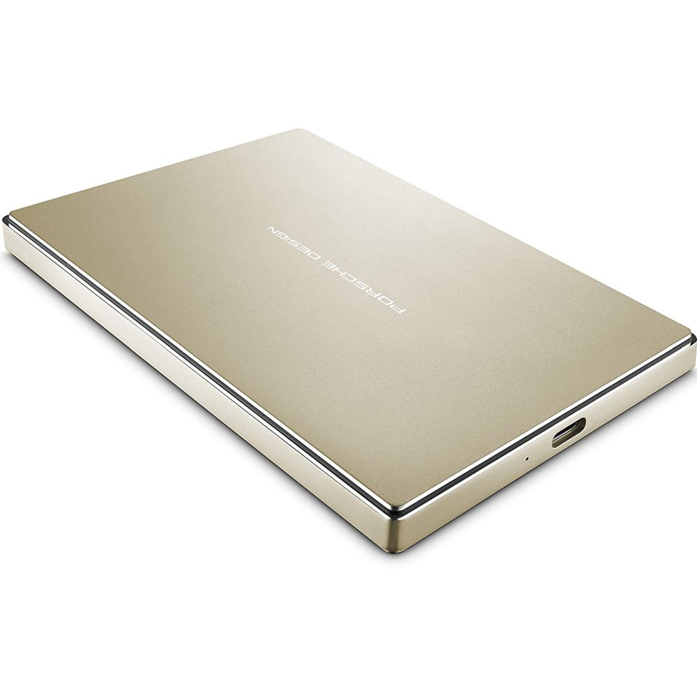 Зовнішній жорсткий диск LACIE Porsche Design Mobile Drive 2TB GOLD (STFD2000403) Форм-фактор 2.5"