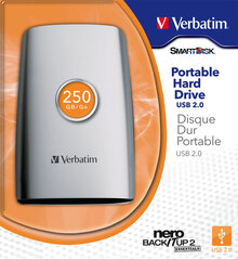 Внешний жесткий диск VERBATIM 250 GB1 x (USB 2.0,external) 47556