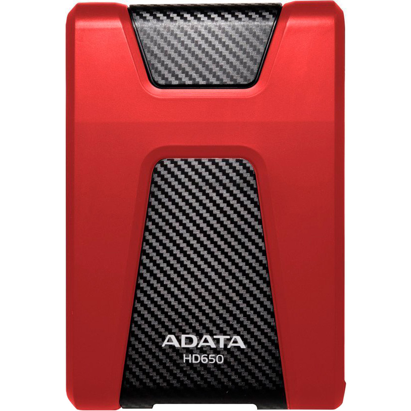 Внешний жесткий диск ADATA 1TB HD650 Red (AHD650-1TU3-CRD)